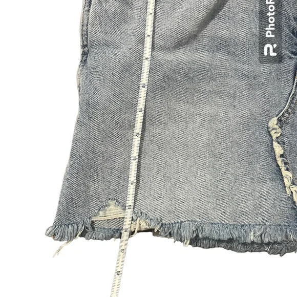 Free People Light Wash Denim Skirt - Picture 8 of 8